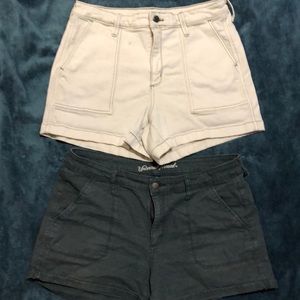 Two Pairs of Universal Thread High-Waisted Shorts
